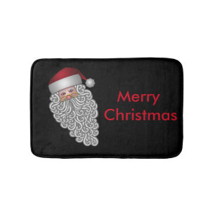 Alfombrilla De Baño Navidad festiva de Santa Merry