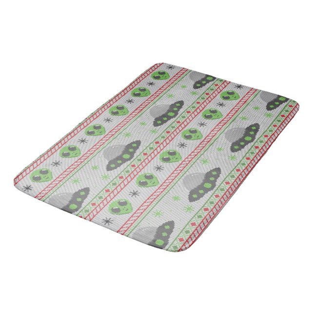Alfombrilla De Baño Navidades Alien Ugly Sweater (Angular)
