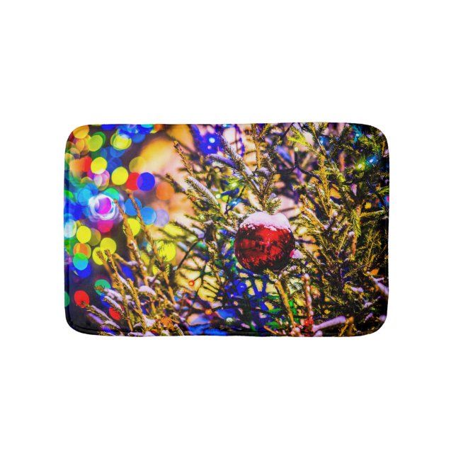 Alfombrilla De Baño Navidades Ball Red (Anverso)