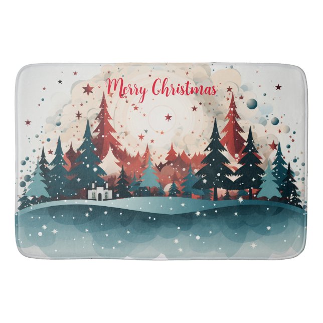 Alfombrilla De Baño Navidades Bath Mat (Anverso)