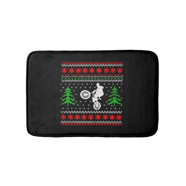 Alfombrilla De Baño Navidades BMX (Anverso)