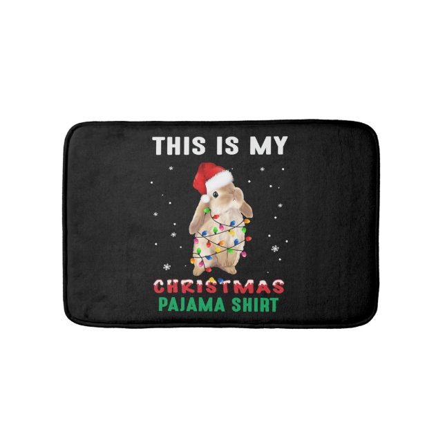 Alfombrilla De Baño Navidades Bunny (Anverso)