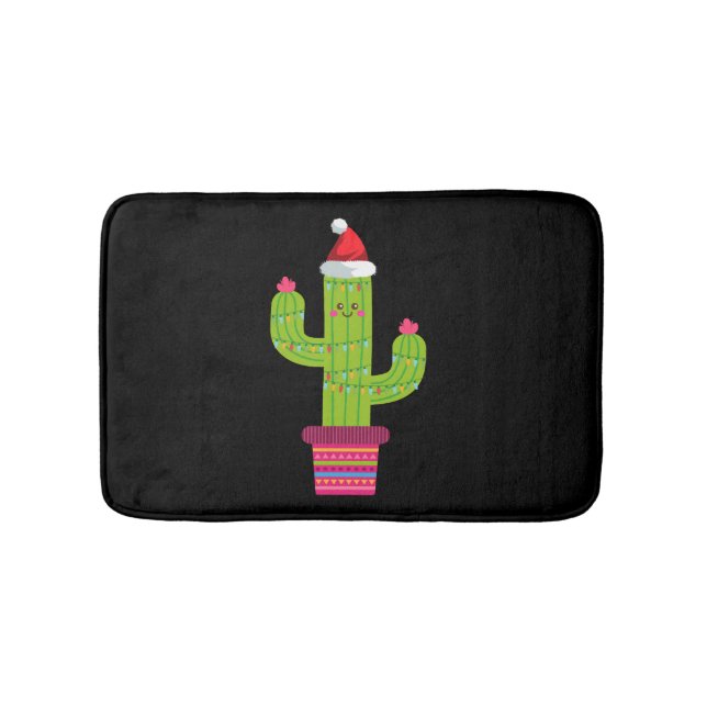 Alfombrilla De Baño Navidades Cactus (Anverso)