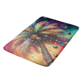 Alfombrilla De Baño Navidades caprichosos Palm Tree Tropical Beach Viv
