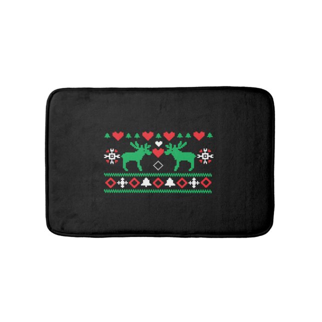 Alfombrilla De Baño Navidades de amor feos (Anverso)