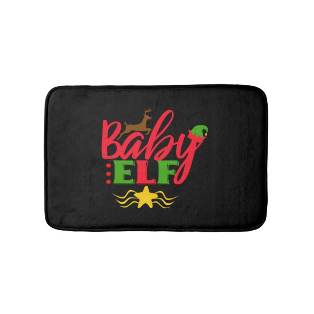 Alfombrilla De Baño Navidades de Baby Elf (Anverso)