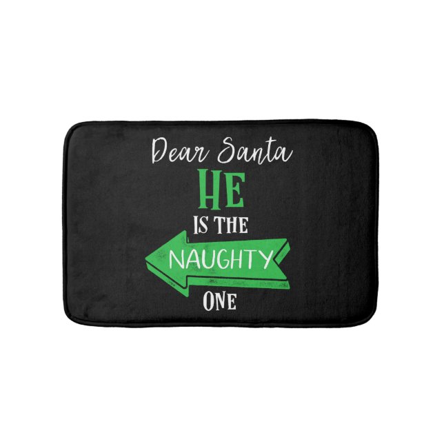 Alfombrilla De Baño Navidades De Confrontación Parejas Júchense Es El  (Anverso)