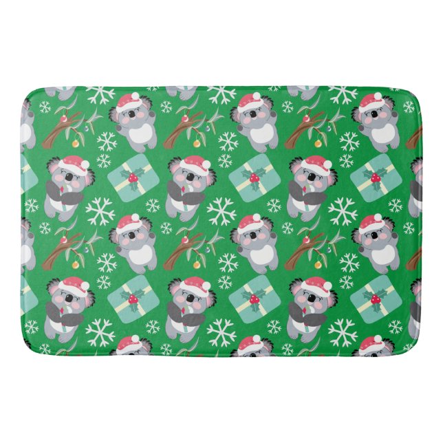 Alfombrilla De Baño Navidades de Cute Koala (Anverso)