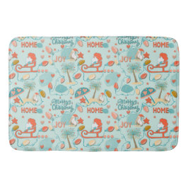 Alfombrilla De Baño Navidades de playa, Navidades de Florida