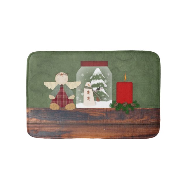 Alfombrilla De Baño Navidades del país Bath Mat (Anverso)