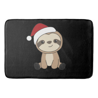 Alfombrilla De Baño Navidades eslovacos Nieve animales de invierno esl