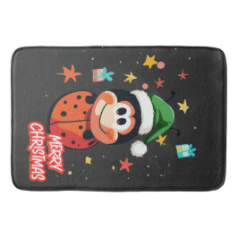 Alfombrilla De Baño Navidades Ladybug Cheer