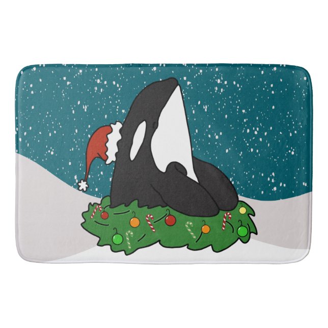 Alfombrilla De Baño Navidades Orca (Anverso)