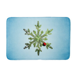 Alfombrilla De Baño Navidades Pine Snowflake