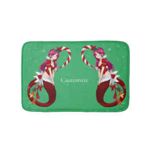 Alfombrilla De Baño Navidades Pixie Mermaid Thunder_Cove
