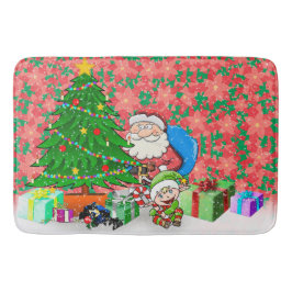 Alfombrilla De Baño Navidades por la mañana