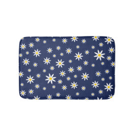 Alfombrilla De Baño Navy Daisy Bath Mat