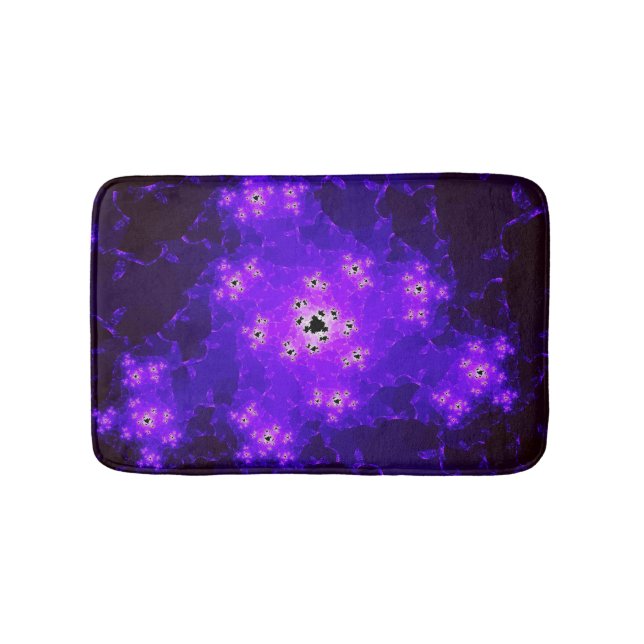Alfombrilla De Baño Nebula Fractal Bath Mat (Anverso)