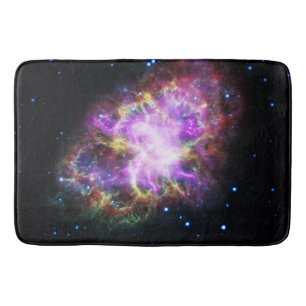 Alfombrilla De Baño Nebulosa del Cangrejo Resto de Supernova Compuesto