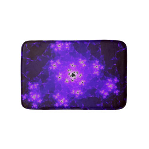 Alfombrilla De Baño Nebulosa Fractal Bath Mat