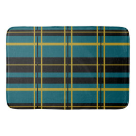 Alfombrilla De Baño Negro Tradicional, Crema de mantequilla, Té oscuro