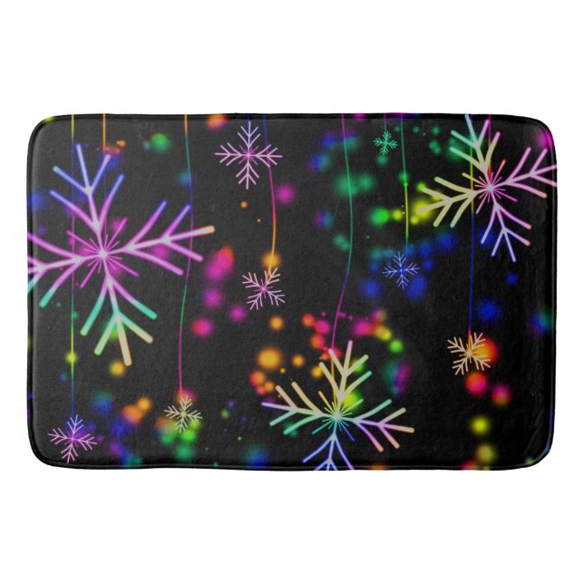 Alfombrilla De Baño Neon Snow (Anverso)