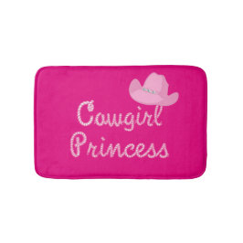 Alfombrilla De Baño Niña Princesa Rosa Gorra Bath Mat