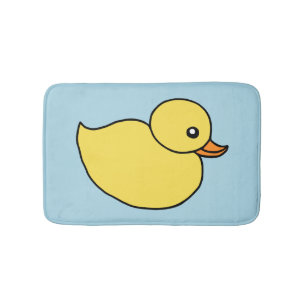 Alfombrilla De Baño Niños Bebé Amarillo Duck Duckie Baño Mat Rug