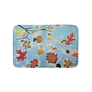 Alfombrilla De Baño Niños de la hoja