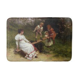 Alfombrilla De Baño Niños en un Subibaja (por Frederick Morgan)