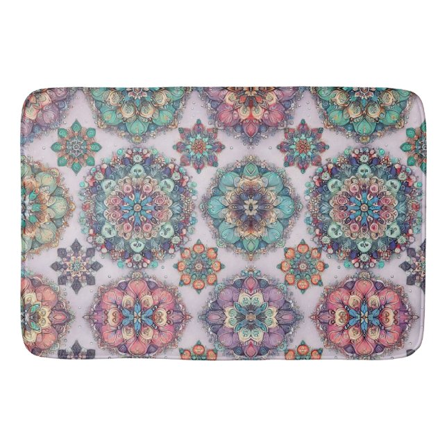 Alfombrilla De Baño No tus copos de nieve ordinarios (Anverso)