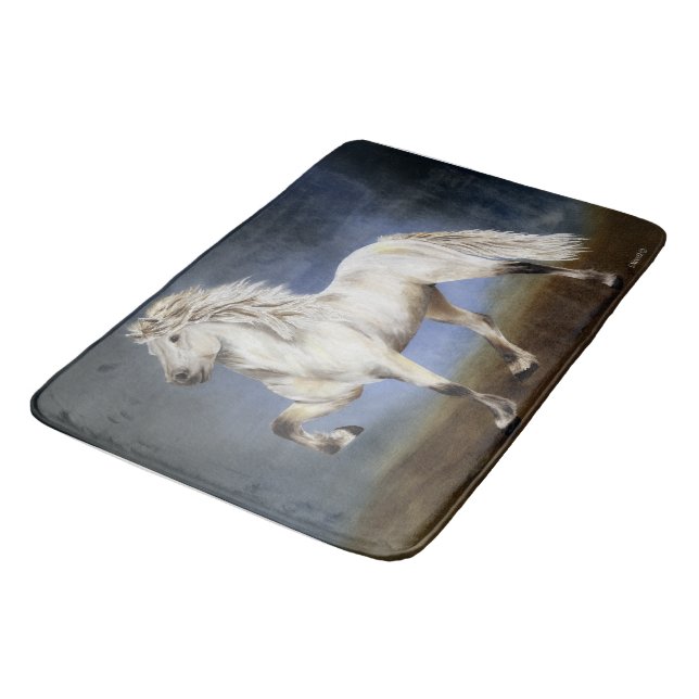 Alfombrilla De Baño Nobilidad de caballo islandés (Angular)