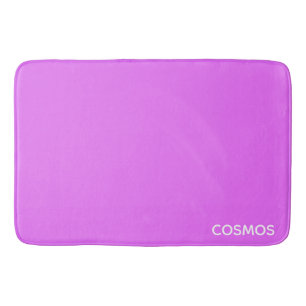 Alfombrilla De Baño Nombre de color púrpura Cosmos