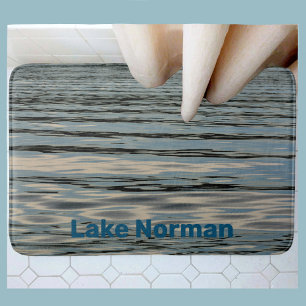 Alfombrilla De Baño Nombre del lago Custmizable