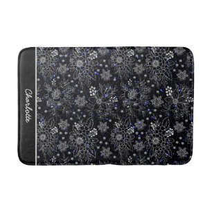 Alfombrilla De Baño Nombre personalizado de galaxia de patrón sin sold