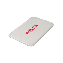 Nombre personalizado rojo claro gris claro