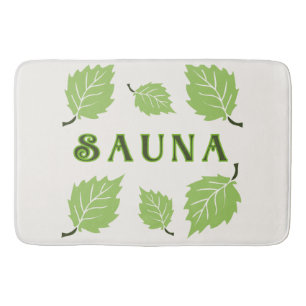 Alfombrilla De Baño Nórdico Finlandés Sauna Birch Sale de Bath Mat