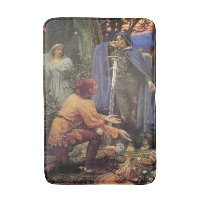 Alfombrilla De Baño Novia de Bertuccio (por Edward Robert Hughes) (Frente vertical)