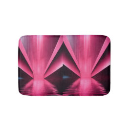 Alfombrilla De Baño Nubes de caramelo de algodón: Mat de Baño Rosado" 