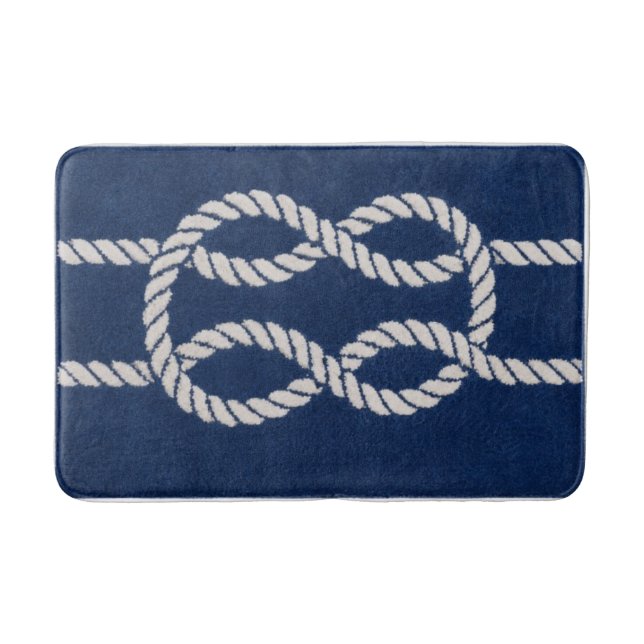 Alfombrilla De Baño Nudo de Puerto (Anverso)