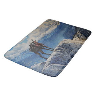 Alfombrilla De Baño Oberhalsi, empaca cabra en las montañas