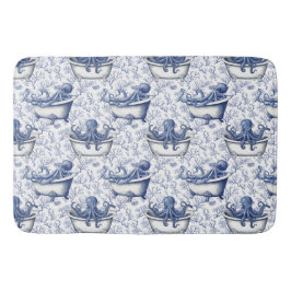 Alfombrilla De Baño Octopus de la Marina Náutica en una bañera