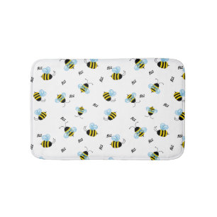 Alfombrilla De Baño Ocupados Buzzing Bumblebees Cheful