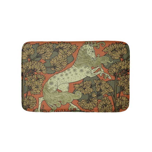 Alfombrilla De Baño Oficios de arte medieval Art Nouveau (Anverso)