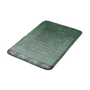 Alfombrilla De Baño Ojo de la Moda Ra Egyptian Hieroglyphs