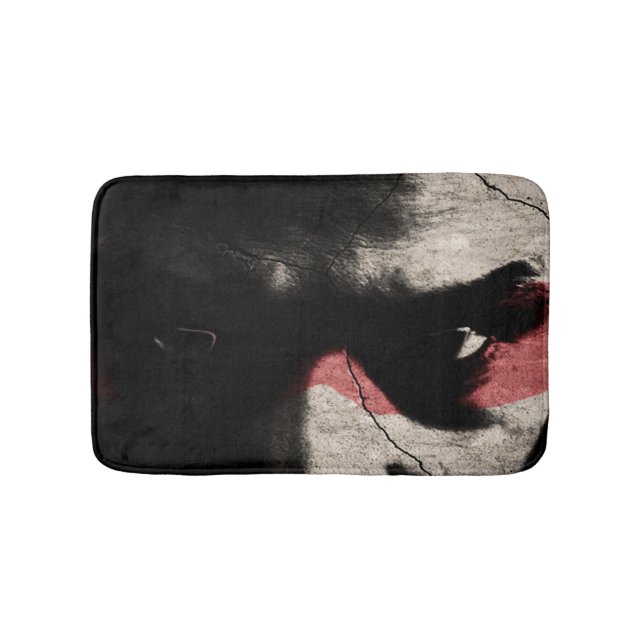 Alfombrilla De Baño Ojos Negros (Anverso)