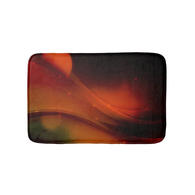 Alfombrilla De Baño Ola de incendios (Anverso)