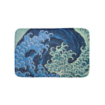 Ola Femenina de Hokusai Vintage Océano 