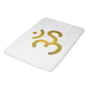 Alfombrilla De Baño Om devanagari