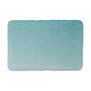 Alfombrilla De Baño Ombre Azul